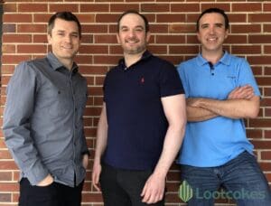 From left to right: Dan Laughlin (President and COO), Matt Littin (Co-Founder and CEO), David Schleupner (Co-Founder and CTO)