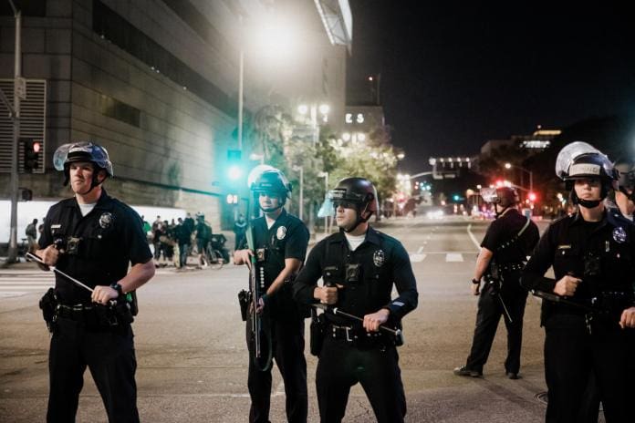 Police in Los Angeles. Photo by Sean Lee on Unsplash.
